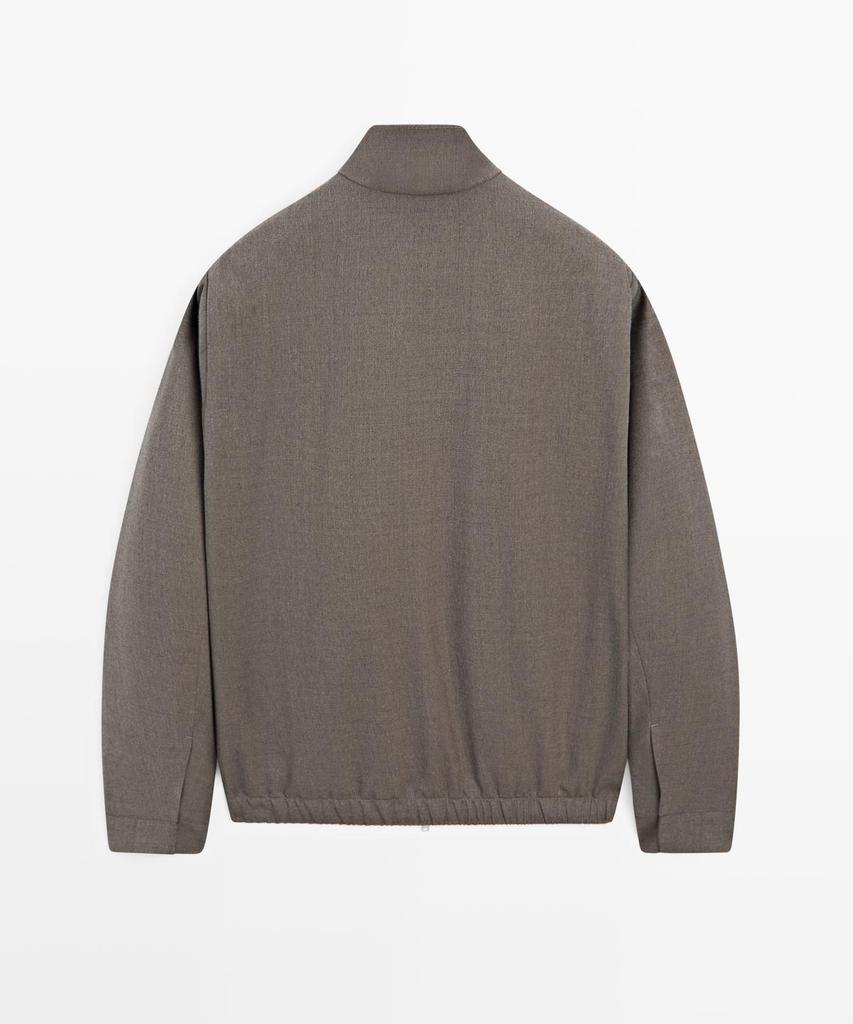 Шерстяная куртка Massimo Dutti