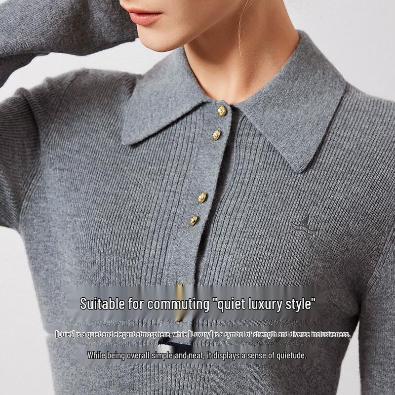 Navigare Женский облегающий вязаный свитер из 100% шерсти