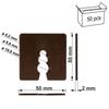 DW-02 leveling spacer 50x50 (50)