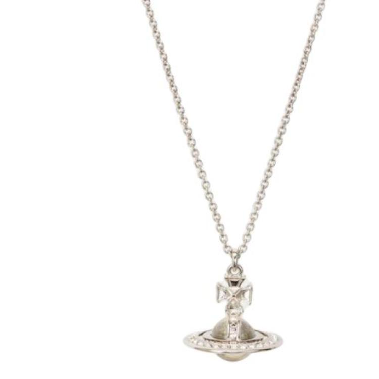 Vivienne Westwood Pina Small Ball Design Necklace Unisex necklace Silver 1250961048-002