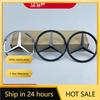 For Mercedes Benz 1Pc 8cm ABS Car Rear Decal Trunk Emblem for Mercedes Benz W204 New GLS SLK CLASS CLS500 CLS400 CLS550 CLS350 C
