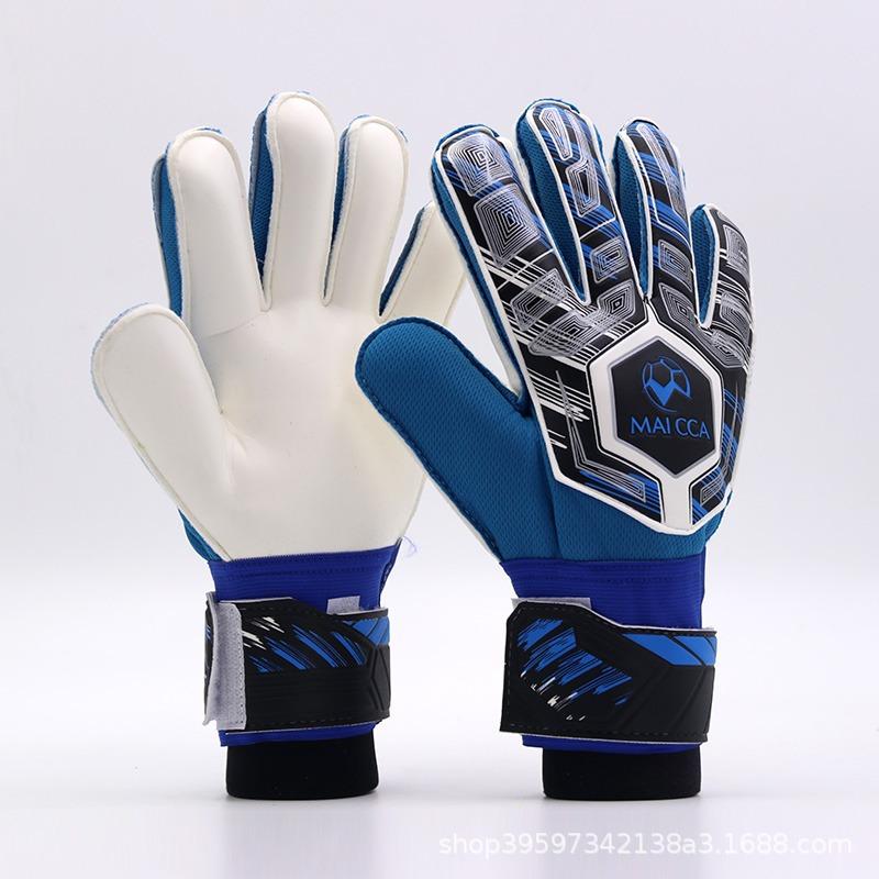 Men'S And Women'S Wear-Resistant Thickened Professional Goalkeeper Gloves For Football Gloves, Latex Non-Slip Sports Equipment Gloves