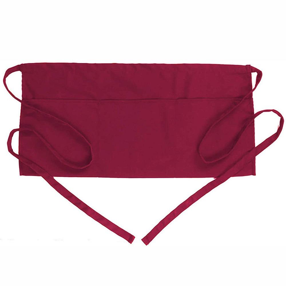 Unisex Waist Apron Polyester Waiter Half Waist Apron New Half Apron Hairdresser