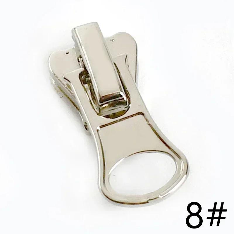 5-50 шт. Meetee 3#5#8# Слайдер для молнии для смоляных молний, сумка, одежда, пуллер для молнии, головка, набор для ремонта молнии, замена, швейные аксессуары