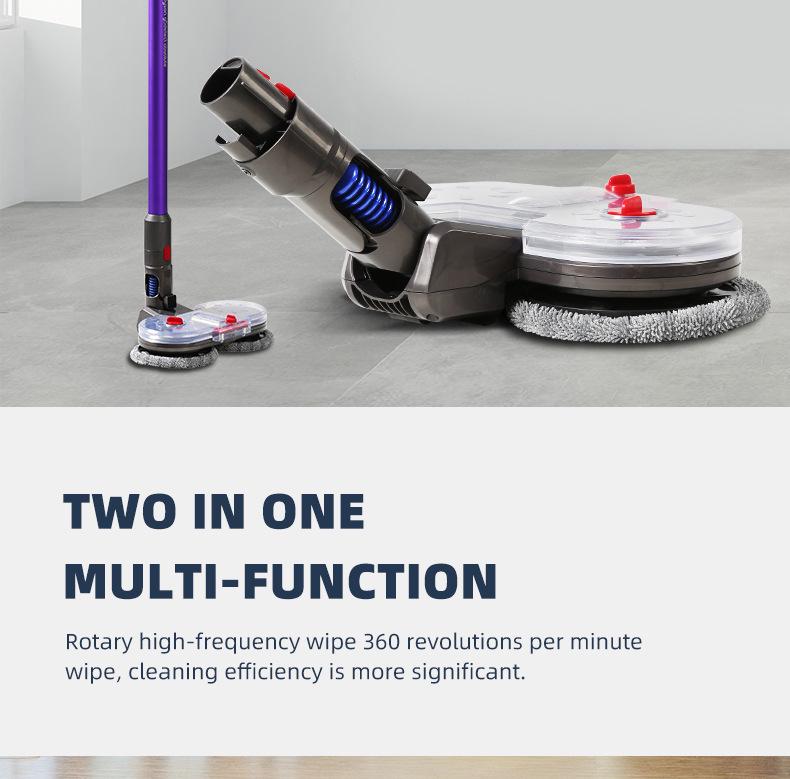 Совместимый набор аксессуаров для пылесоса Dyson: V7/V8/V10/V15 Щетка, Швабра, Резервуар для воды