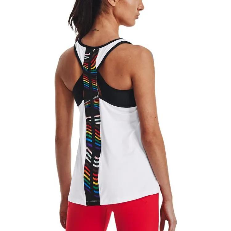 Under Armour Sport Vests Women's White (Unisex) Sleeveless Sports Shirts 1369941 100