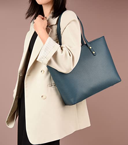 [FSD.WG] Women's Tote Bag Business Bag Stylish Popular 2-Way Handbag Commuting to School Large Capacity Leather Birthday Gift