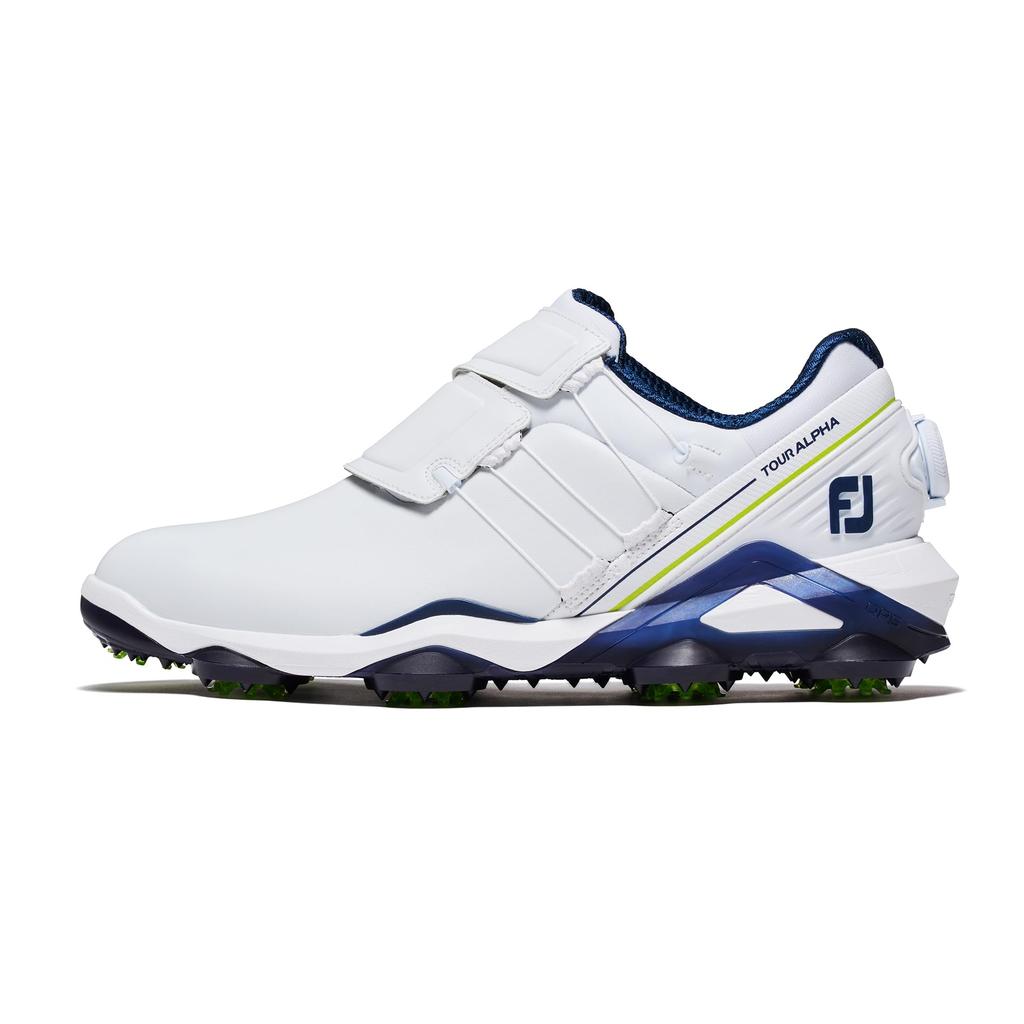 Golf Shoes Tour Alpha Boa White X Navy Cm 3E [Footjoy] Men's 26.5