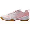 Aurora Comfortable Trendy Rebound Non-Slip Low-Top Badminton Shoes Women Shoes Pink White 122524461-3