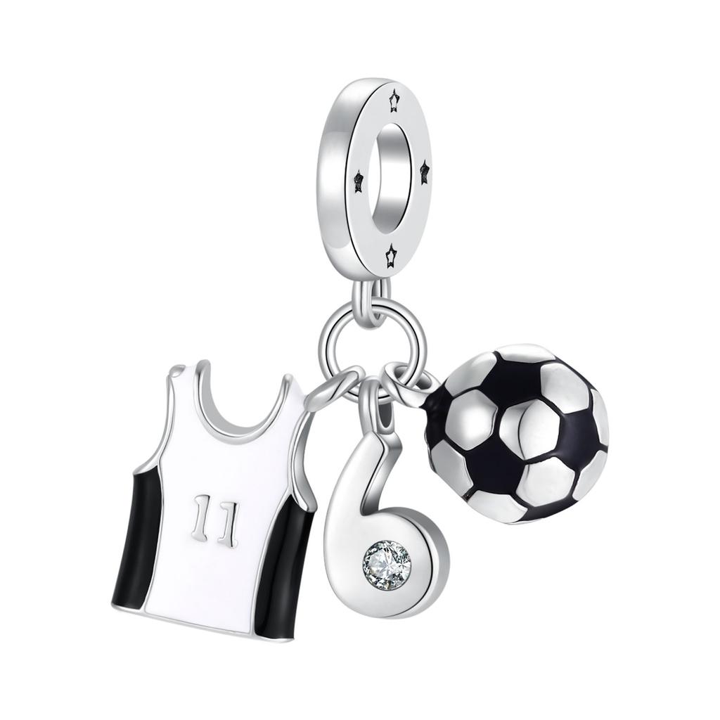 Европа Медный Гантель Йога Скейт Шарм Fit Оригинальный Браслет Украшения Подвеска Коллекция Бусины Сестры Подвески Аксессуары