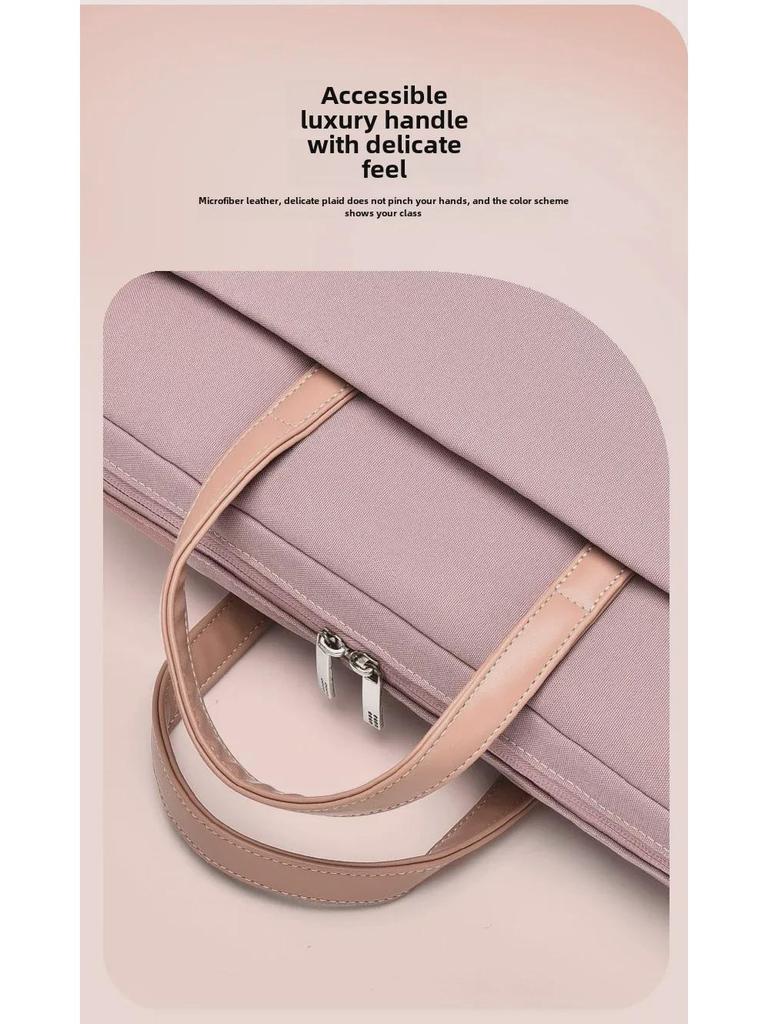 Women's High-End 15-16 Inch Fashion Shoulder Messenger Laptop Handbag