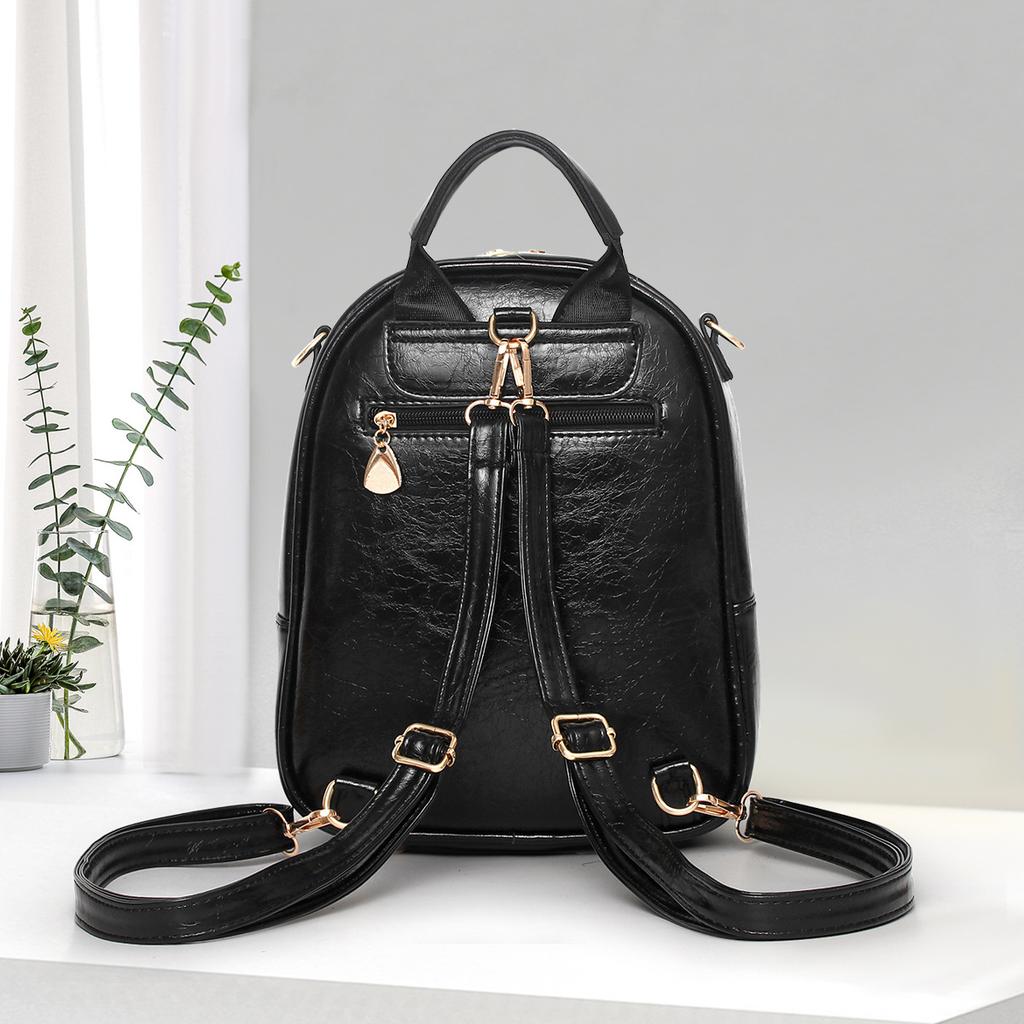 Spring New 2025 Fashion Backpack Simple Shoulder Bag Women's Bag Trend Large Capacity Backpack Women's Bag Women's Bag