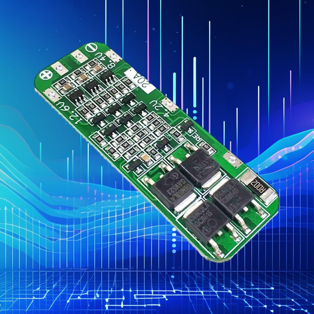 100-1 шт. 3S 20A Литий-ионный литиевый аккумулятор 18650 Зарядное устройство PCB BMS Защитная плата для двигателя дрели 12,6 В Lipo модуль ячейки 59x20x4 мм