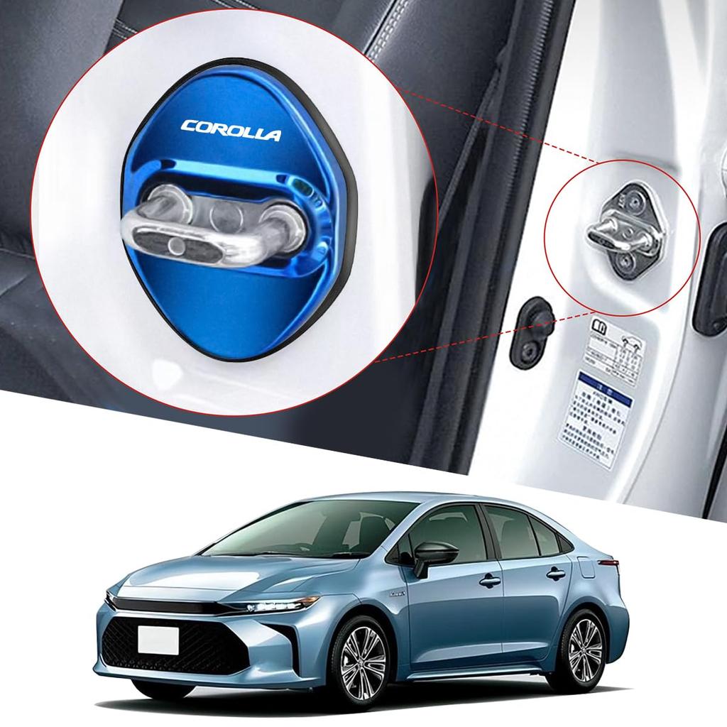 For Toyota Corolla Accessories Door Striker Cover COROLLA Car Dedicated Design Corolla Touring Corolla