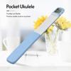 Portable Ukulele Chord Trainer Uke Fingering Practice Tool with 360° Rotatable Chords Chart Screen for Ukelele Beginners