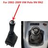 Для Volkswagen VW Polo 9N 9N2 (2002-2010 гг.) Ручка КПП Шильдик с номером скорости Значок Аксессуары для стайлинга автомобиля