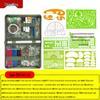 Zhunming Профессиональный набор инструментов для разметки и черчения на открытой местности