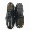 USA Vintage Florsheim Leather Straight Tip Shoes [25.5/Black] Business Dress Shoes(USED)