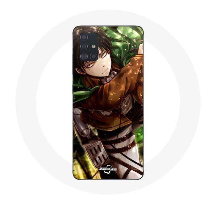 Coque pour Samsung Galaxy A51 Attaque des Titans Levi Ackerman