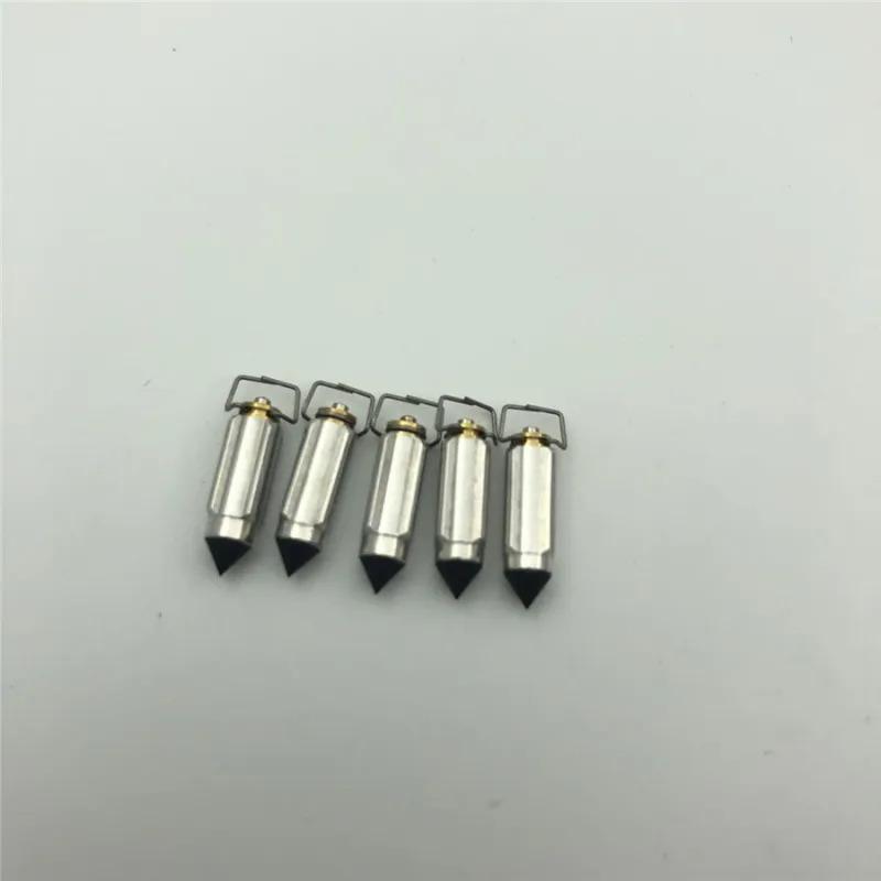 5 шт. Иглы клапана поплавка карбюратора для Honda Kawasaki Arctic Cat Atv 0118-111