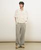 GENERALIDEA Man Pocket Wrinkle Half Shirt [Ivory] / Gf1Msh006