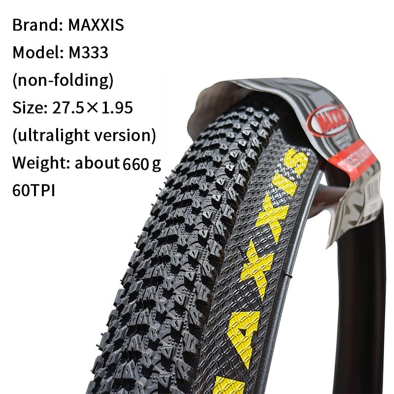 Maxxis M333 PACE MTB Велосипедная шина 26 * 1.95 26 * 2.1 27.5 X1.95 27.5x2.1 29 x 2.1 29er Горный велосипед Шина Стальная проволока Велосипед 1 шт.