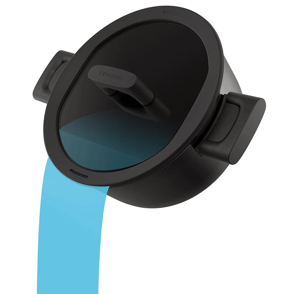 [Officially Imported] Fiskars 22cm Casserole (with lid), Induction/Gas Compatible, Non-Stick, "Hard Face" 1052227