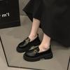 Лоферы на платформе, новые весенние и осенние женские туфли высокого класса, японские туфли Мэри Джейн, туфли-лодочки в британском стиле, маленькие кожаные туфли в колледже
