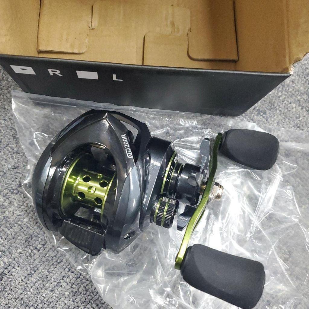 VISPREA YU264 Baitcasting Reel, 7.21, 8 kg Drag, Deep Spool