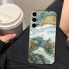 Акварельная Картина Мраморный Чехол Для Телефона Для Samsung Galaxy S26 S25 EDGE S24 S23 S22 S21 S20 FE S10 Ultra PLUS LITE Чехол-Крышка Своими Руками