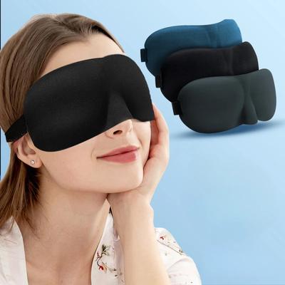 3D Eyepatch маска для сна контурная чашка повязка на глаза вогнутые формованные ночные маски для сна блокируют свет для женщин и мужчин