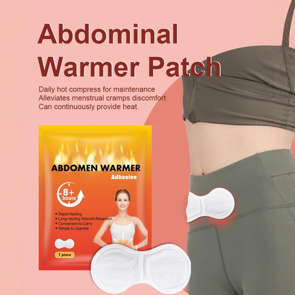 Warm Patch согревающий пластырь на живот 8 часов тепла 1 шт