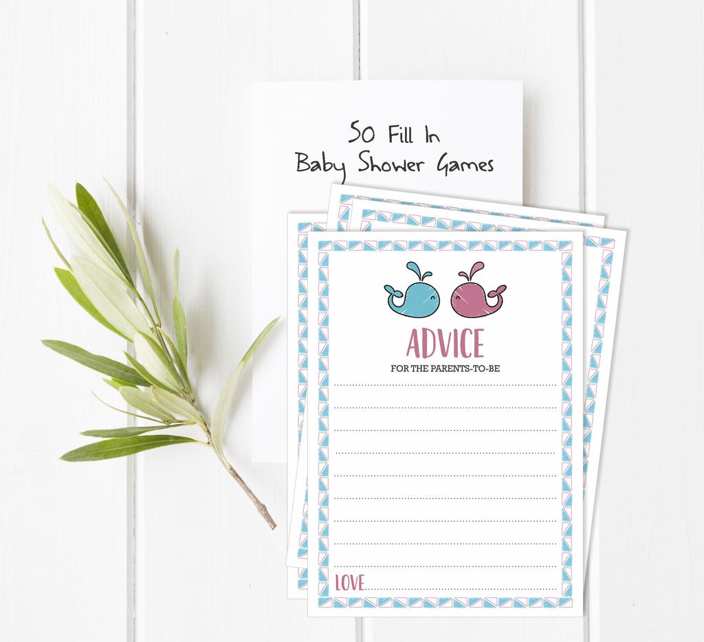 Inkdotpot 50 BabyA AlphabetA ABCA GameA Gender Reveal Baby Shower Game Ita s A Boy Ita s A Girl Party