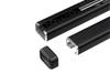 THULE Thule Base Carrier Steel Square Bar Set of 2 135cm TH7124 Black