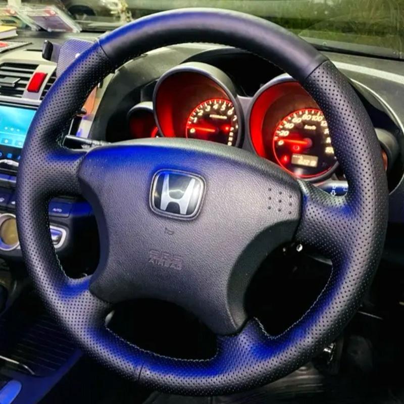 Оплетки на руль для Honda Civic 7 Coupe 2003 2004 2005 2006 DIY Аксессуар для руля автомобиля