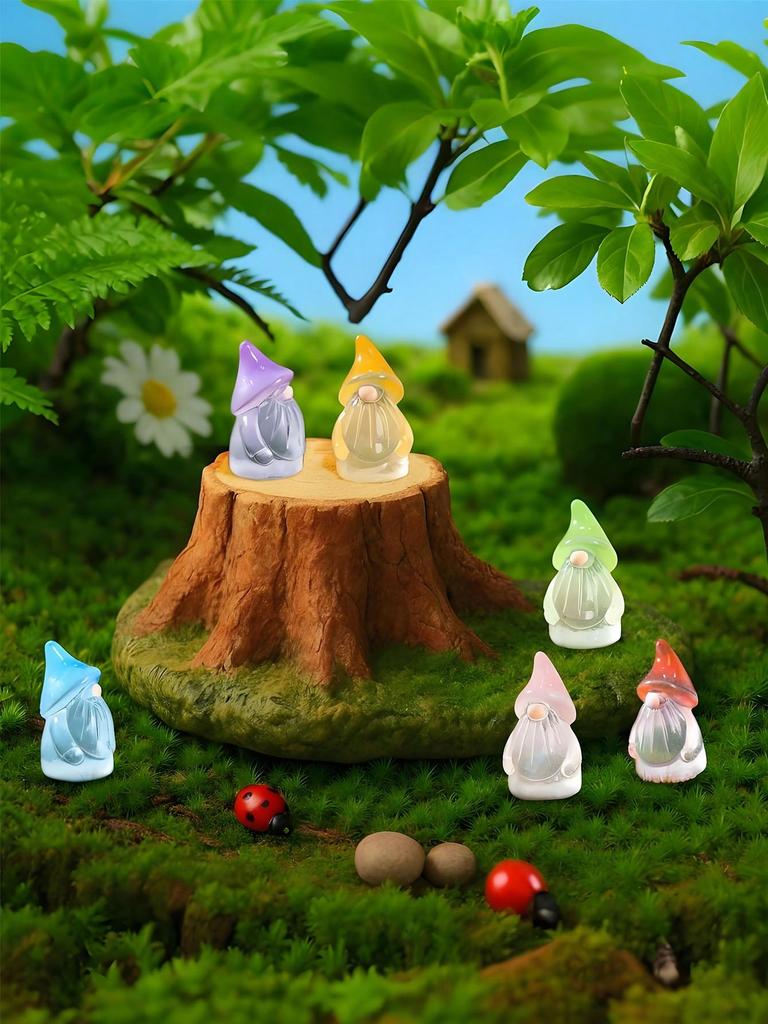 Luminous Easter Dwarf Cuteness Garden Landscaping Diy Decorative Accessories Micro-Landscape Small Ornaments