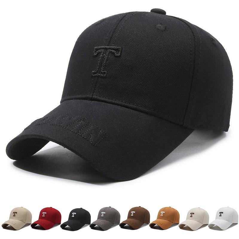 High-quality New Hat Men and Women Breathable Three-dimensional Embroidery Letters Baseball Cap Spring Hard Top Outdoor Leisure Duck Tongue Cap