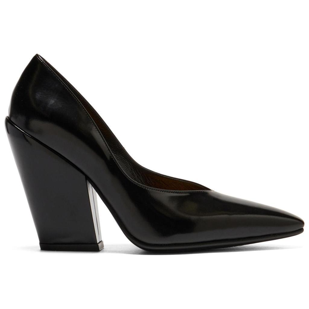 ONITSUKA TIGER Родео Удобные Мягкие Толстые Каблуки Женские Туфли на Каблуке Черные 1182A657-001