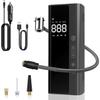 Air Compressor for Car, Portable Tire Inflator for Bike Truck Motorcycles Ball, 150 PSI Cordless LCD Screen,8000mAh Power Bank Phone Charger
