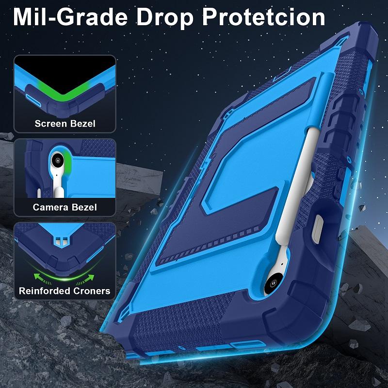 Funda For Samsung Galaxy Tab S10 Lite 10.9 S9 FE 10.9" Case Shockproof PC Hybrid Stand Tablet Cover Galaxy Tab S9 11" Pen Holder