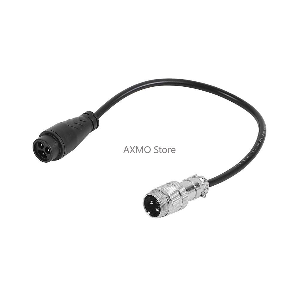 Charger Socket Adapter for Dualtron/TEVERUN Switch Old GX16 Plug To New M20 Plug Mini Motor Transfer Cable Electric Scooter Part