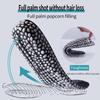 NO.8 Heightening Running Insole for Shoes PU Popped Rice Particle Foam Breathable Soft Hiking Protects Knees Templates Feet Men Women
