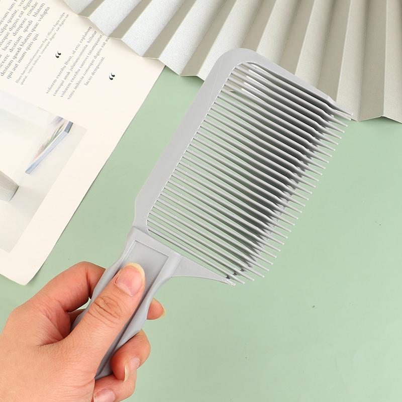 Professional Barber Combs Hair Cutting Comb For Men Anti Static Flat Top Fade Comb Brush Styling Tools Wide-Toothed Comb