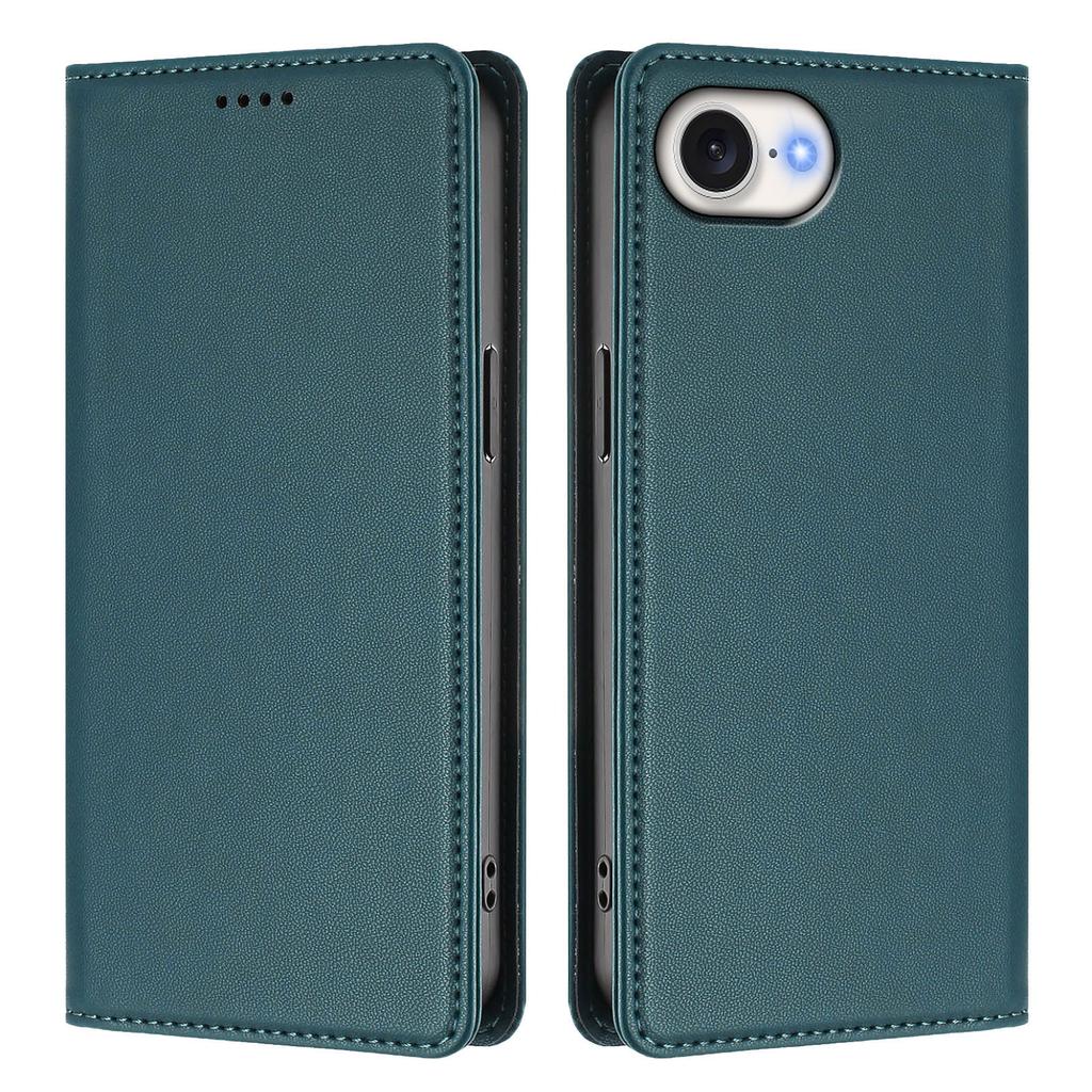 For iPhone SE (1st generation)/iPhone SE (2020)/iPhone SE (2022)/iPhone 16e Leather Wallet Case Magnetic Closure RFID Blocking Phone Cover
