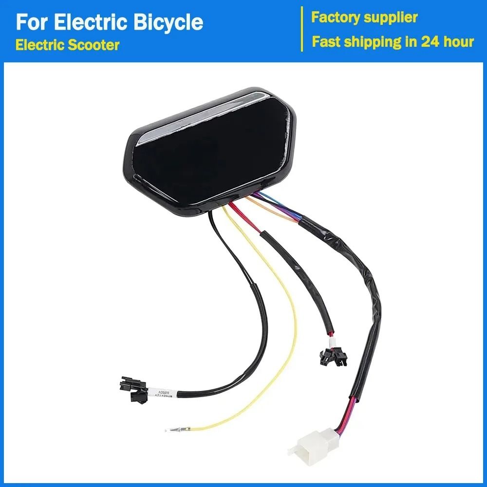 Digital Display Electric Scooter Dashboard Voltage Compatible LCD Display Meter Vehicle Dashboard