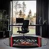 Racing Printed Round Rug Carpet Chair Rug Area Rug Entryway Doormats,for Office Chair Living Room Bedroom Kitchen Room.