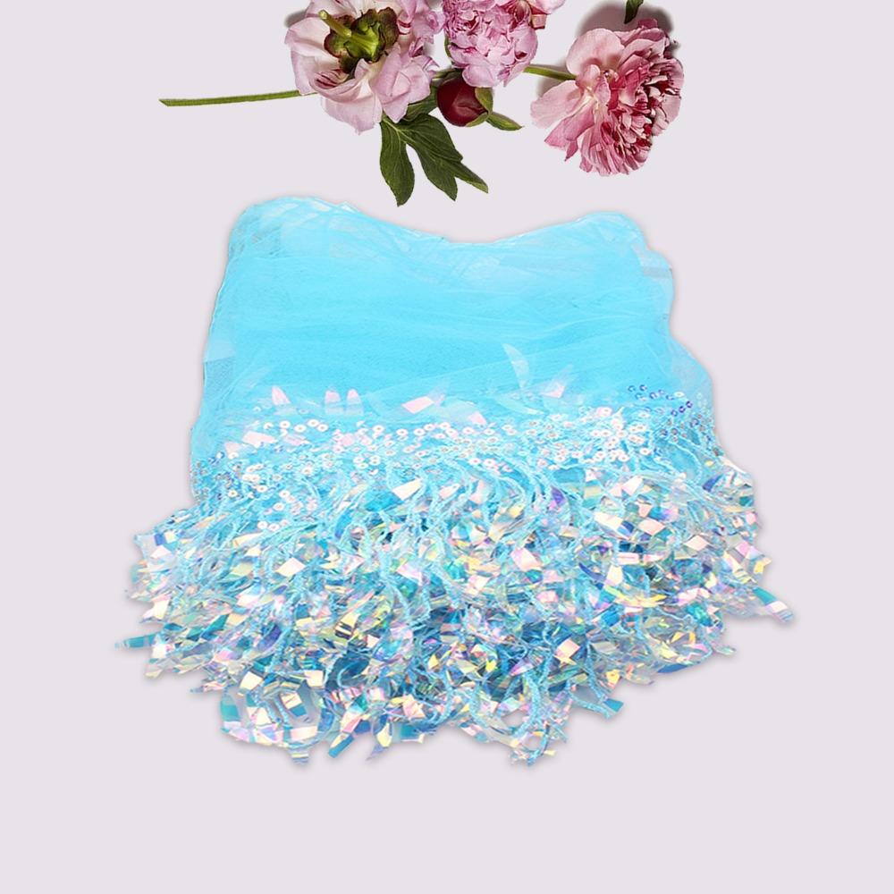 10 Yards Sequin Fabric Mesh Fringe Trim 6 Inches Tassel Fringe Lace Trim Ribbon  Home Accessory