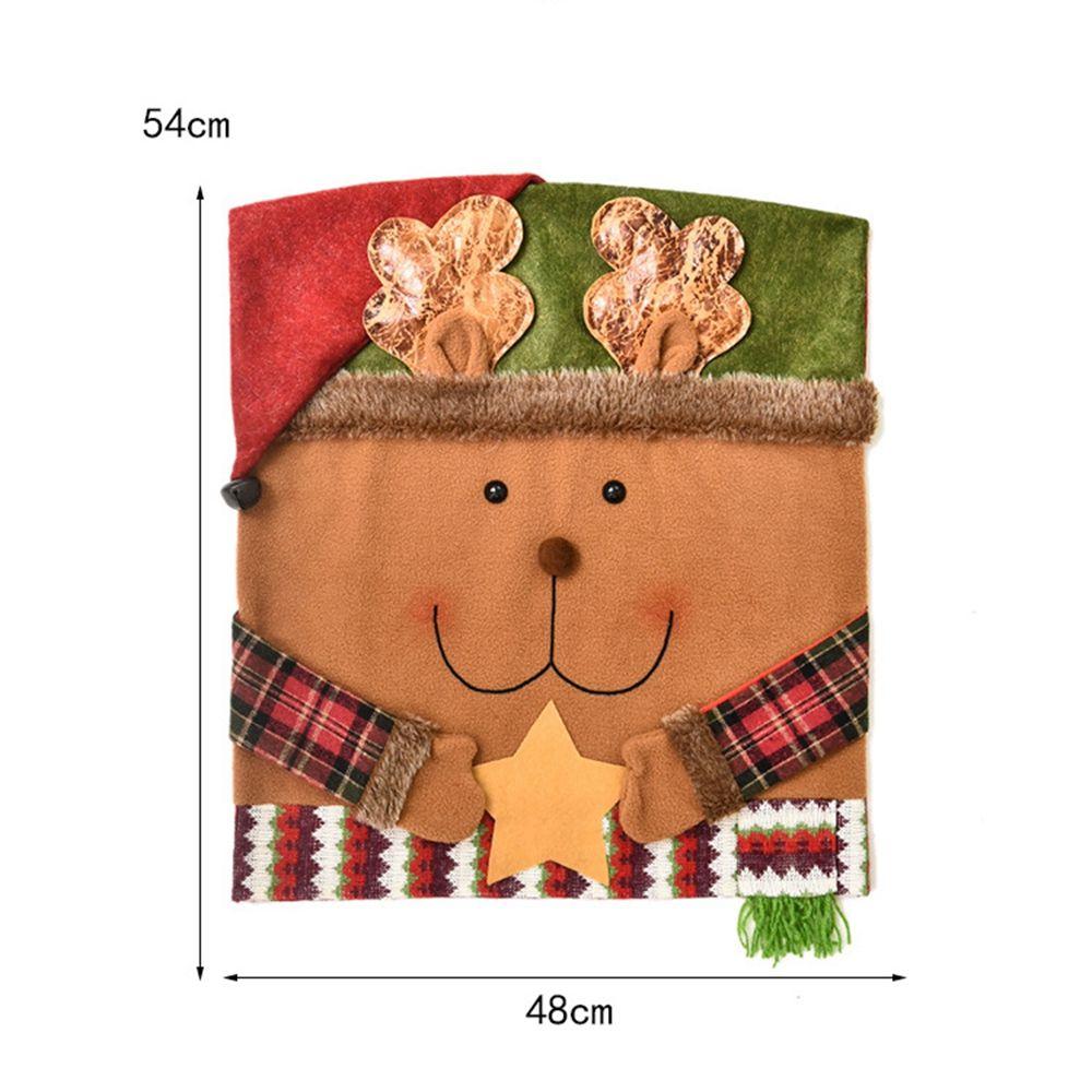 Dining Room Decor Slipcovers Kitchen Supplies Chair Covers Chair Seat Cover Christmas Decoration