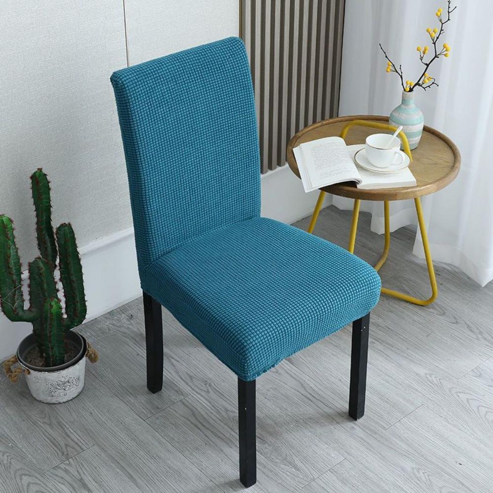Household Stretch Chair Covers Washable Removable Corn Kernel Fabric Slipcovers Jacquard Seat Protectors For Living Room Chairs