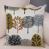 Abstract Art Cushion Cover Decorative Geometric Plant Tree Flower Pillowcase Sofa Home Car